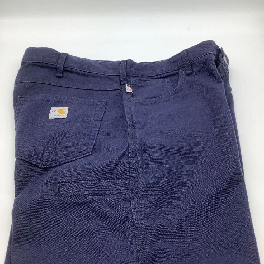 Carhartt FR Flame Resistant Mens Loose Fit Canvas Utility Pants Size 36 x 30 NWT